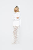 Darcy Lace Skirt in White