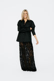Darcy lace skirt Black