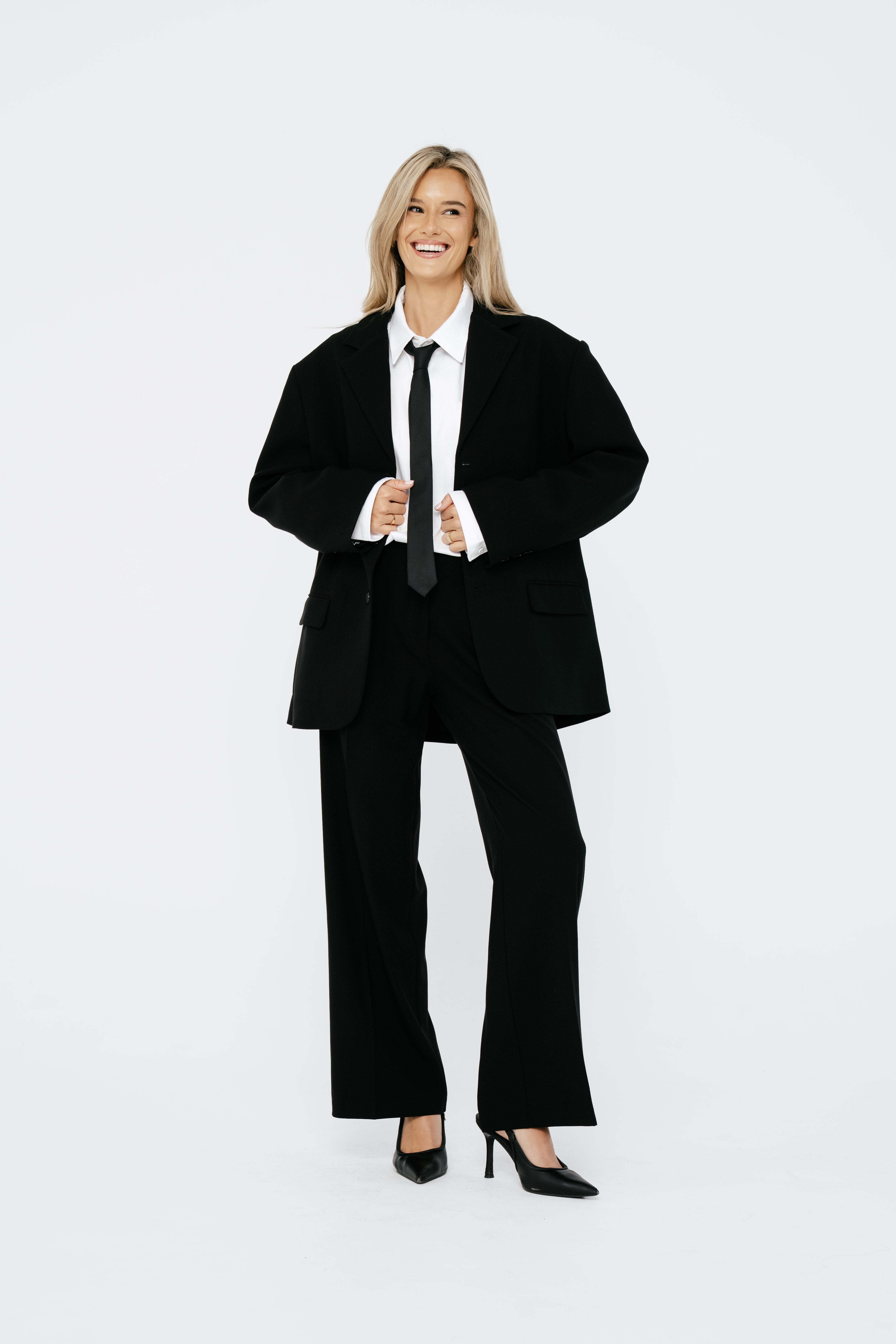 Everyday Black Womens Blazer