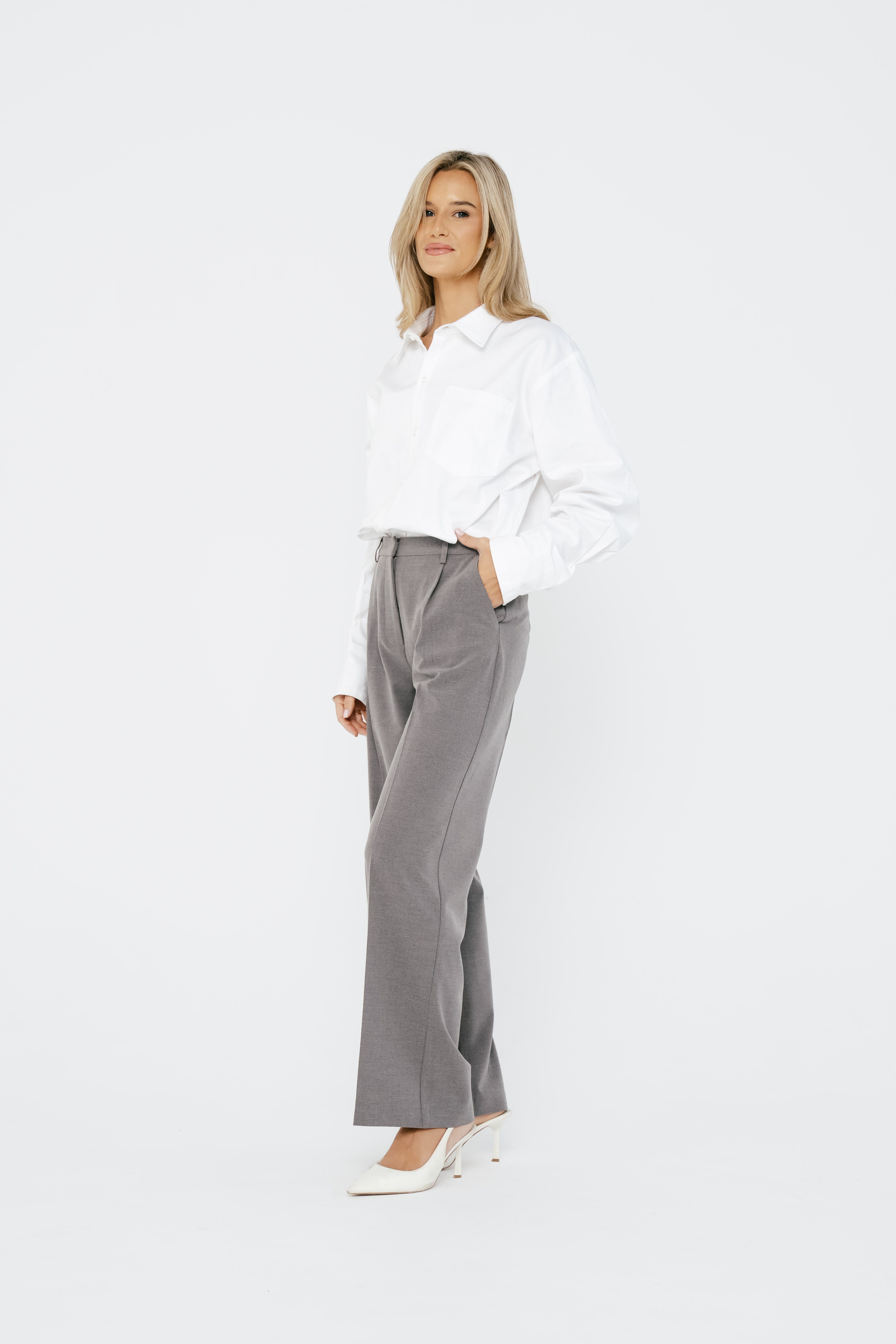 Everyday Grey Suit Pant