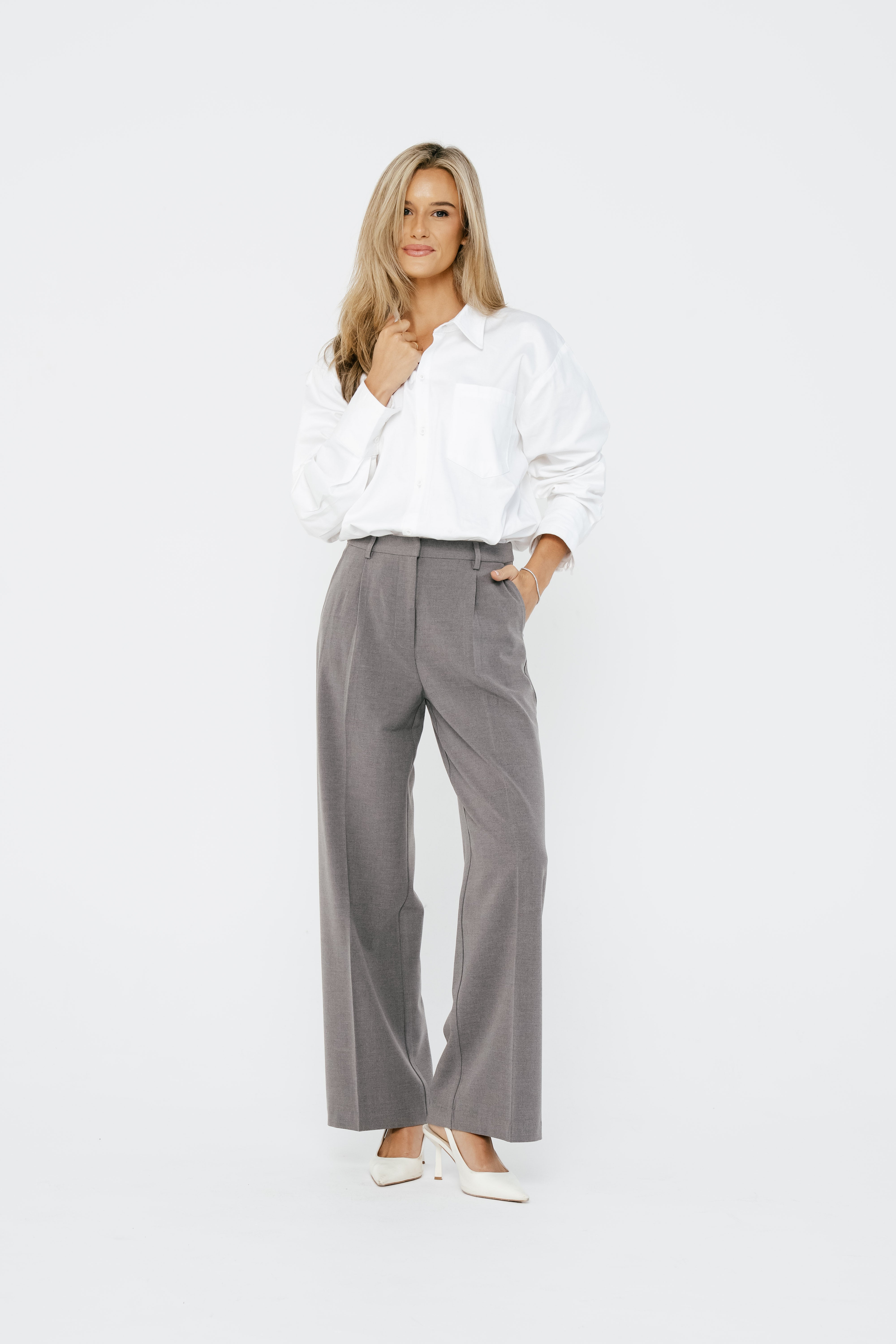 Everyday Grey Suit Pant