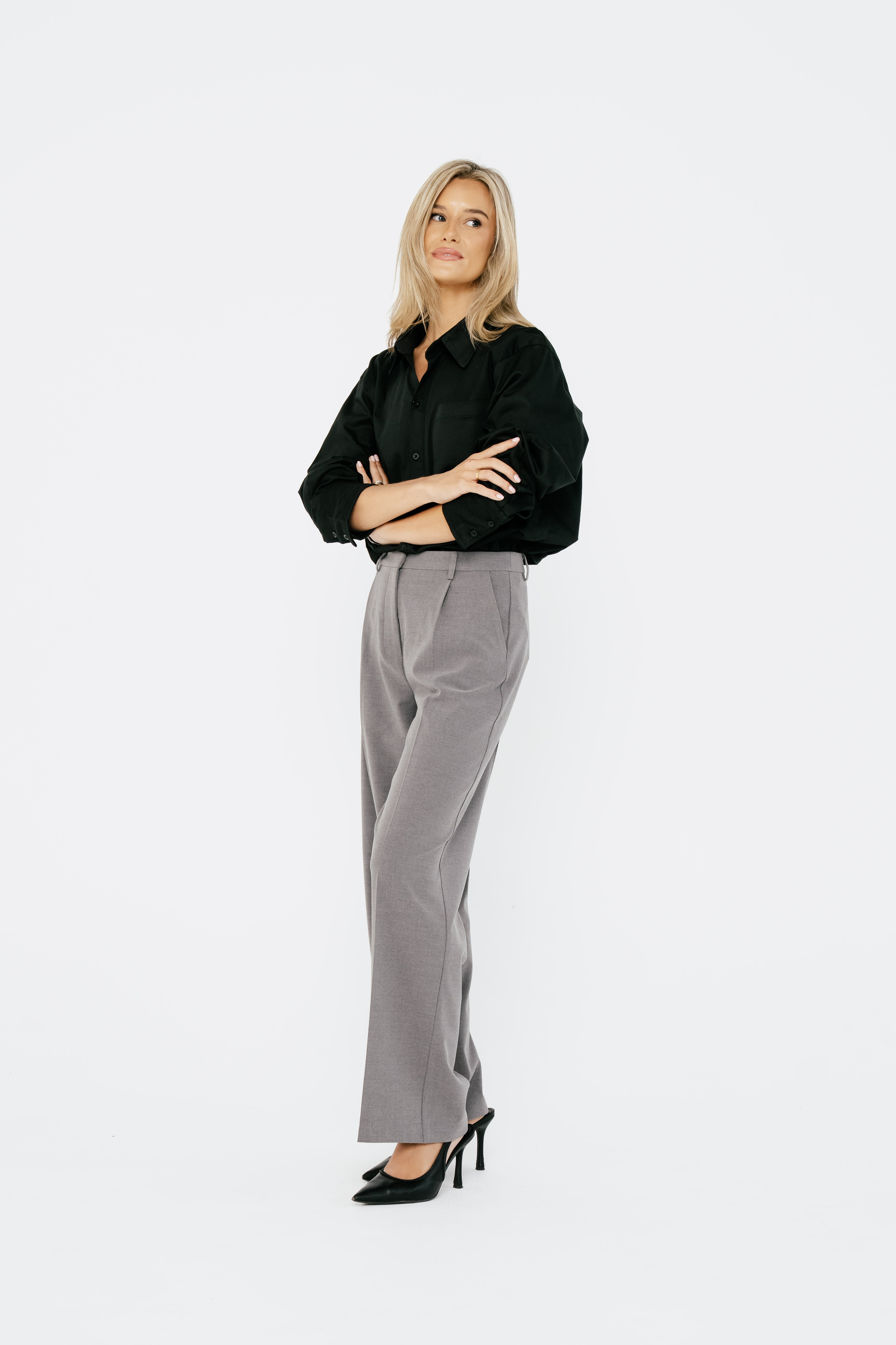 Everyday Grey Suit Pant