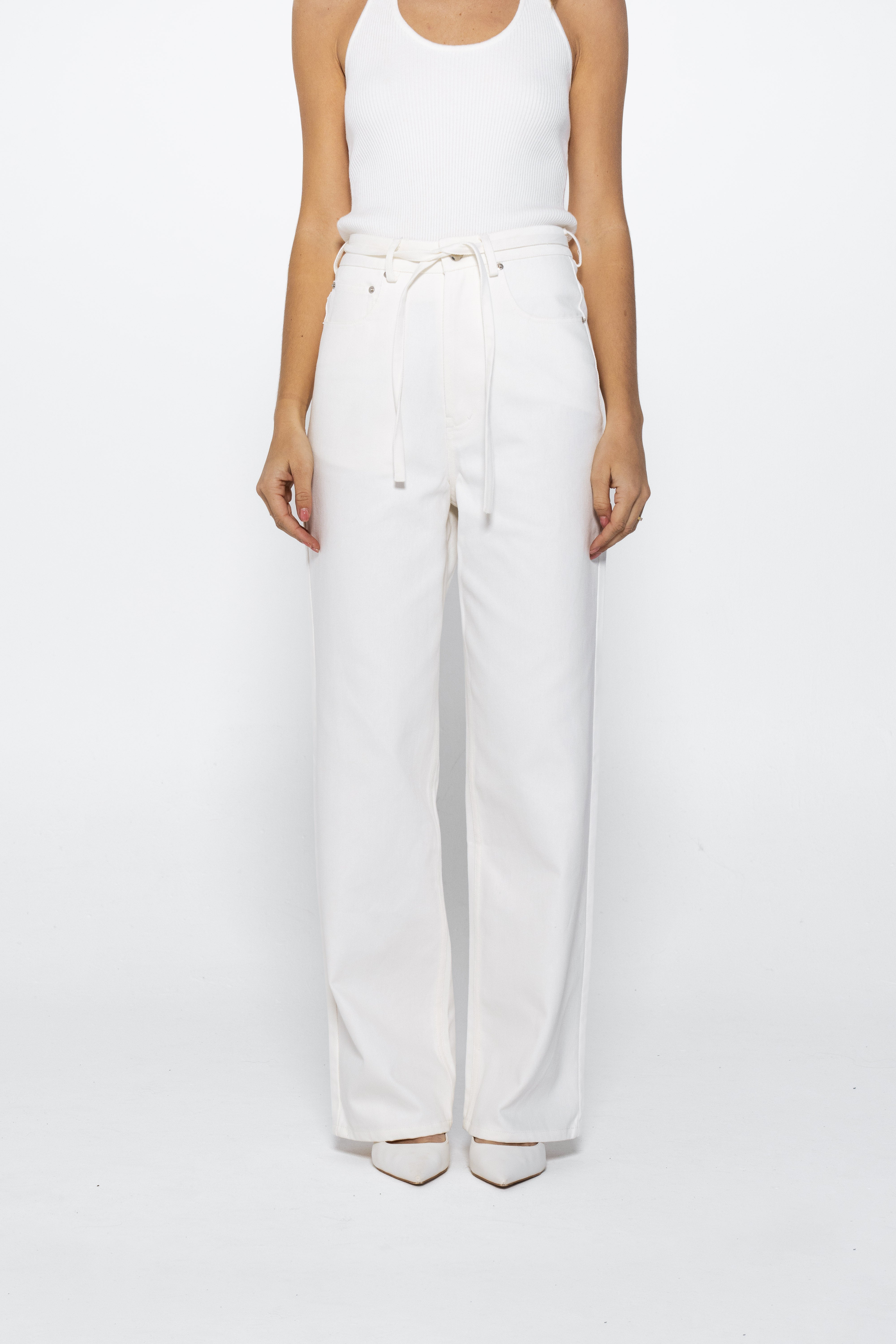 DENIM JEANS WHITE