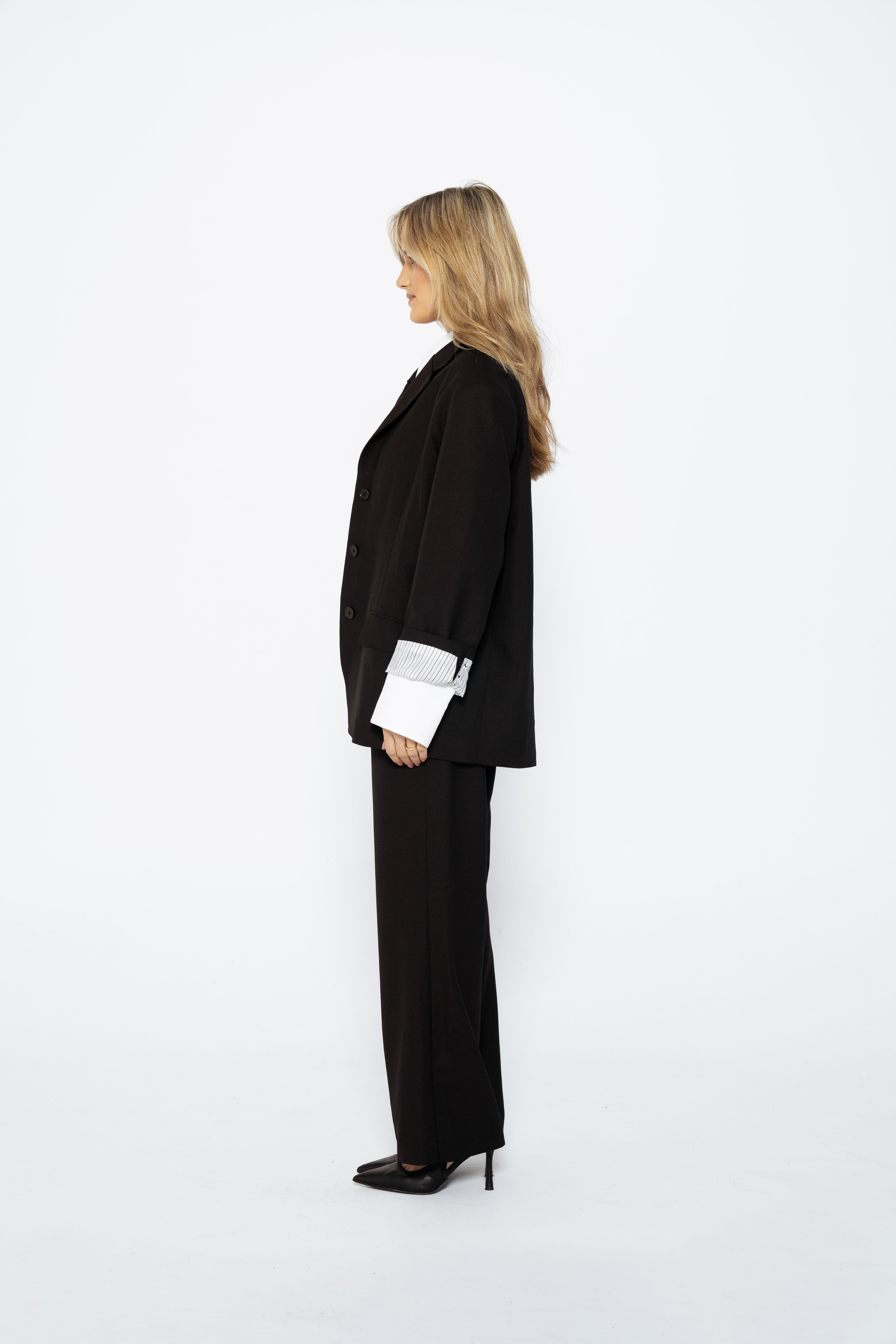 Everyday Black Womens Blazer