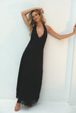 Silk Dress Black