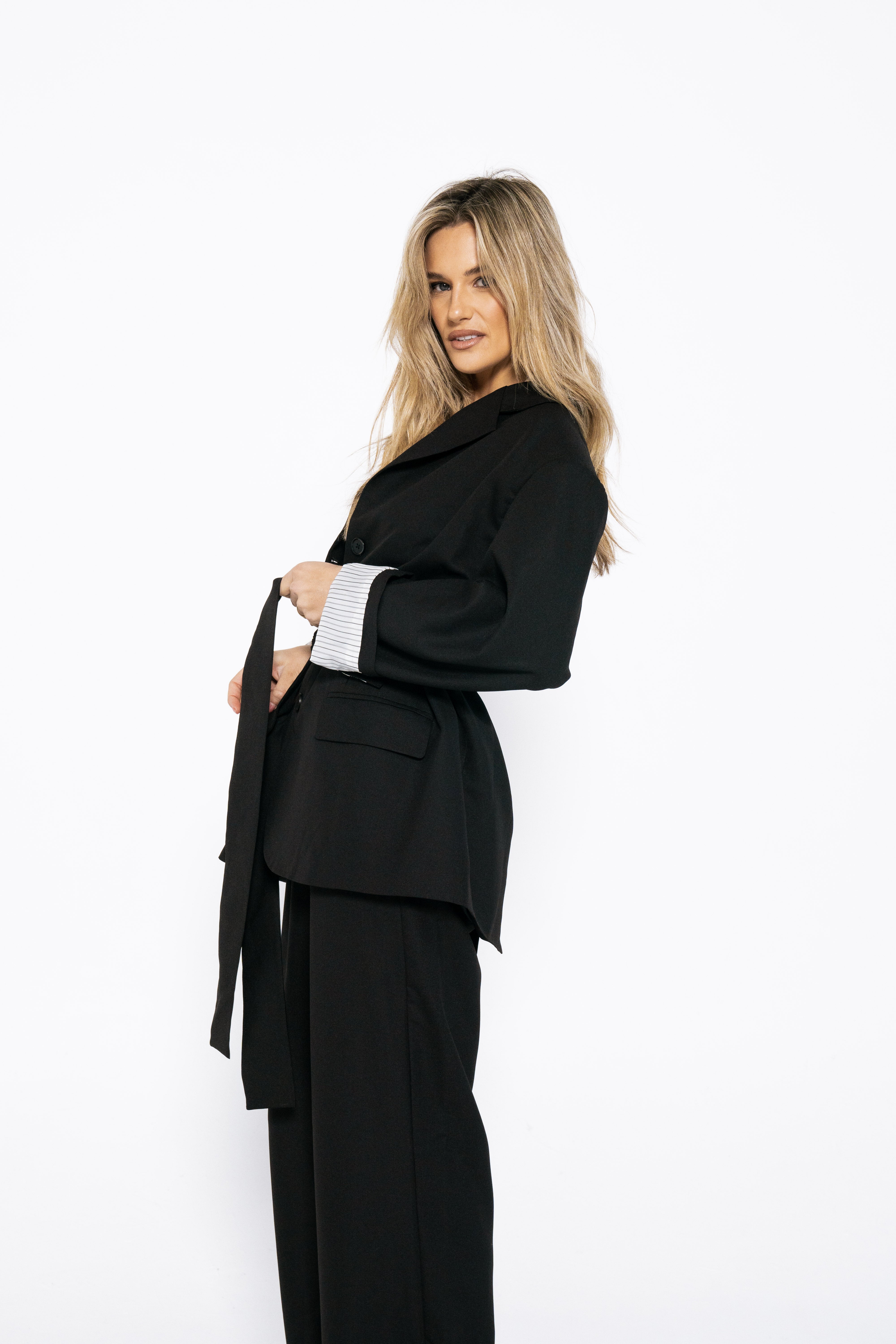 Everyday Black Womens Blazer